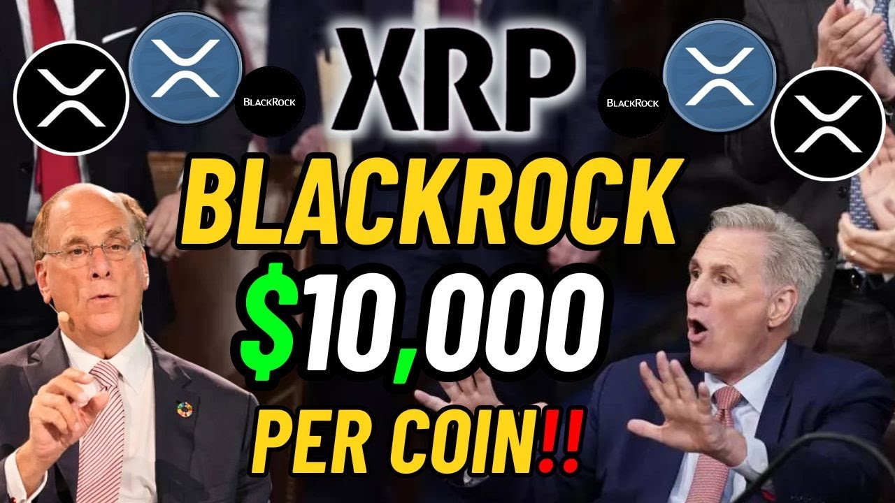 RIPPLE XRP WALL STREET WATCHES YOUR XRP! Blackrock expects 10,000