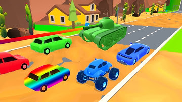 Shape-shifting Walkthrough All Levels Gameplay iOS,Android Cartoon Tank Game Update New Max Level 79