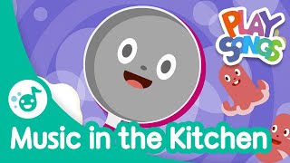 Musik di Dapur 🍳 | Lagu Anak-Anak untuk Bayi | Lagu Bahagia untuk Anak | Memainkan lagu