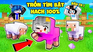 SAMMY THỬ THÁCH 24H TRỐN TÌM BẬT HACK 100% SIÊU KHÓ TRONG MINECRAFT