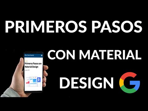 Primeros Pasos con Material Design