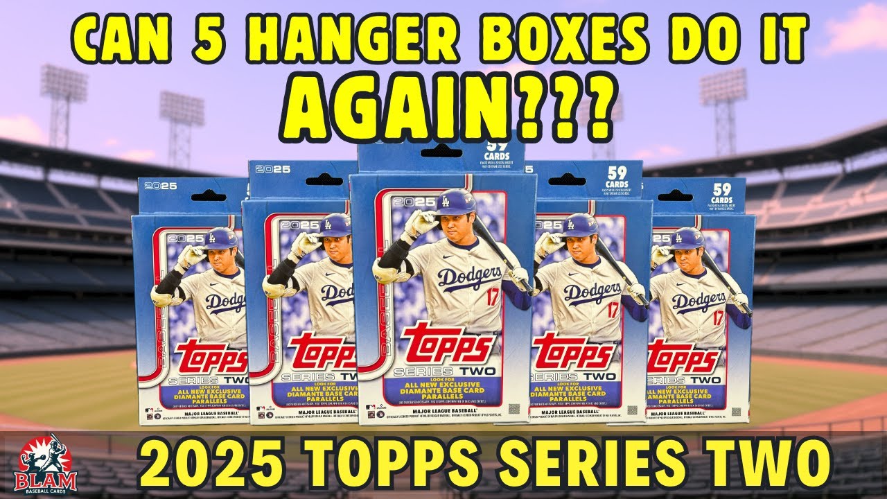 Topps Again Can 5 Hanger Boxes Do It Again? | 2025 Topps Series 2 #baseballcards # ...