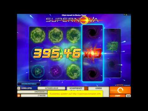Supernova Slot Mega Gewinn Review