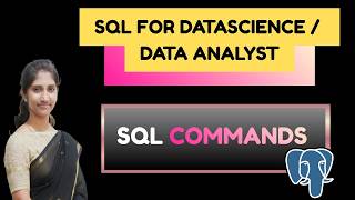 SQL Commands Explained | DDL, DML, DCL & More | Data Science & AI/ML
