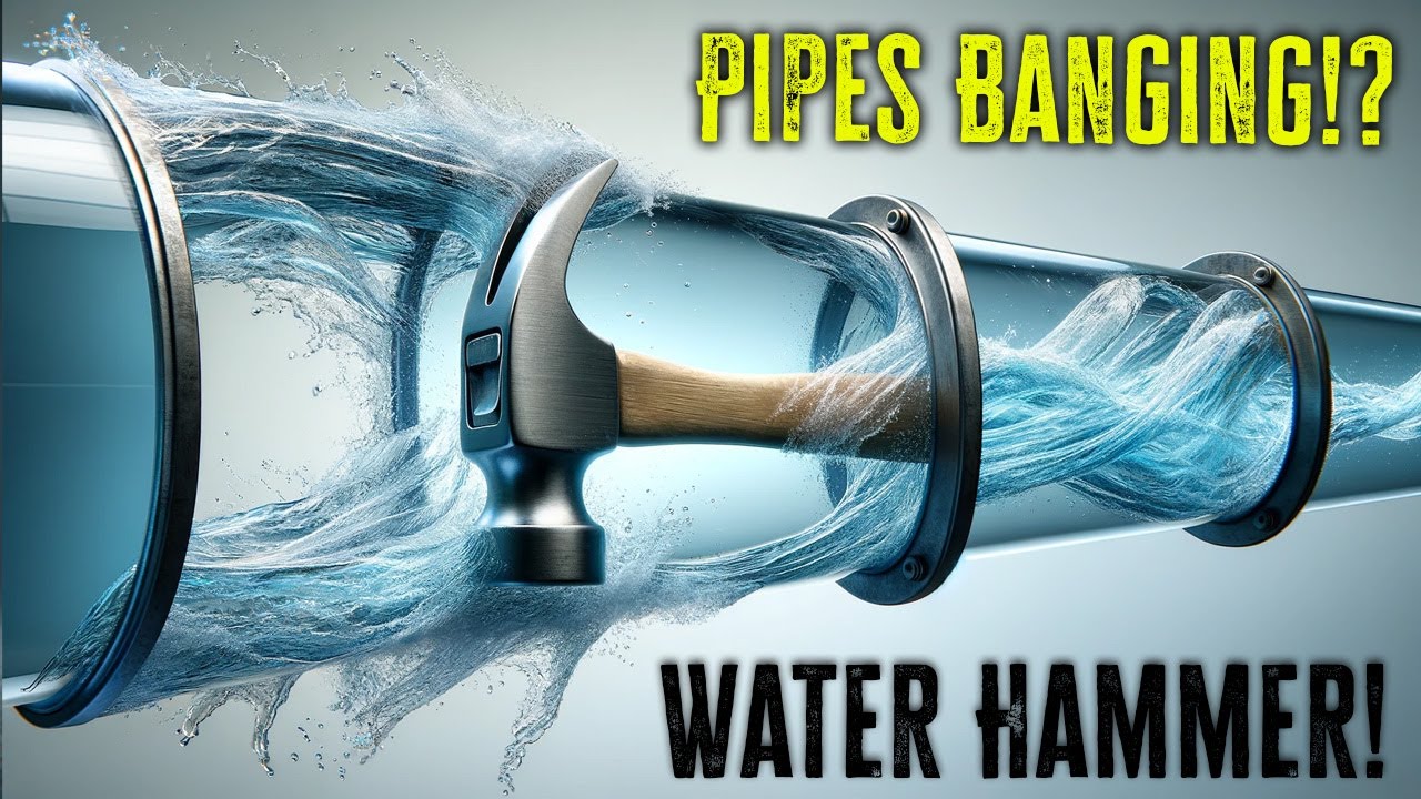 Don't let the dreaded Water Hammer burst your pipes YouTube