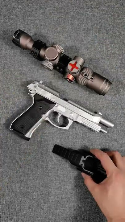 Beretta M92F Laser Toy Gun with Ejecting Shells