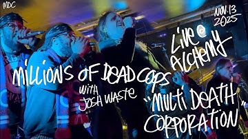 MDC with Josh Waste ‘Multi Death Corporation’ Live at Alchemy - Providence, RI
