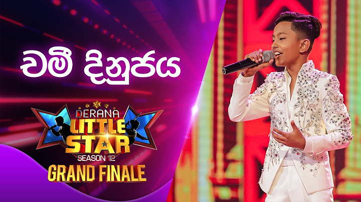 Chamee Dinujaya | Derana Little Star Season 12 | Grand Finale | 13th July 2024 | TV Derana