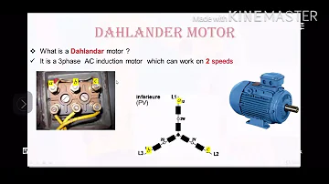 Jak funguje motor Dahlander?