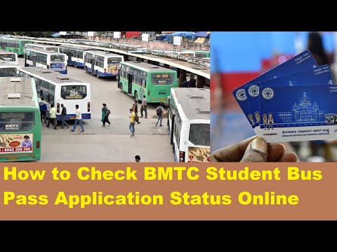 How to Check BMTC Student Bus Pass  Application Status Online | BMTC Student Pass Application Status