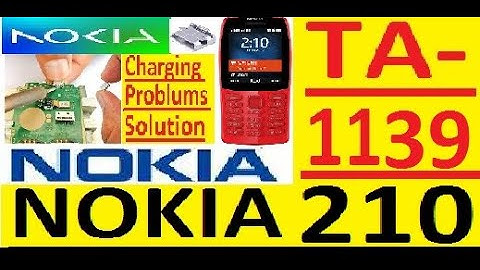 Nokia 210 TA1139 Charging Error Problem Solution || Nokia TA 1139 Charging Solution #Ali_Mobiles
