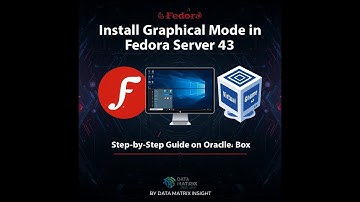 How to Install Graphical Mode in Fedora Server 43 on Oracle VirtualBox | Step-by-Step Guide | Aryan