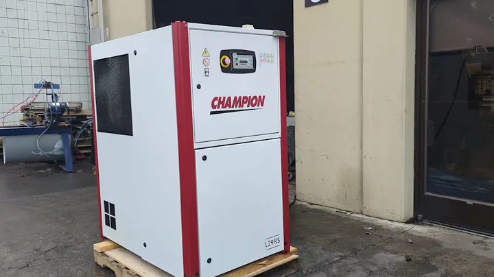 Gardner Denver Champion 40 HP Rotary Screw Air Compressor VSD 190 CFM 460V 3 Ph
