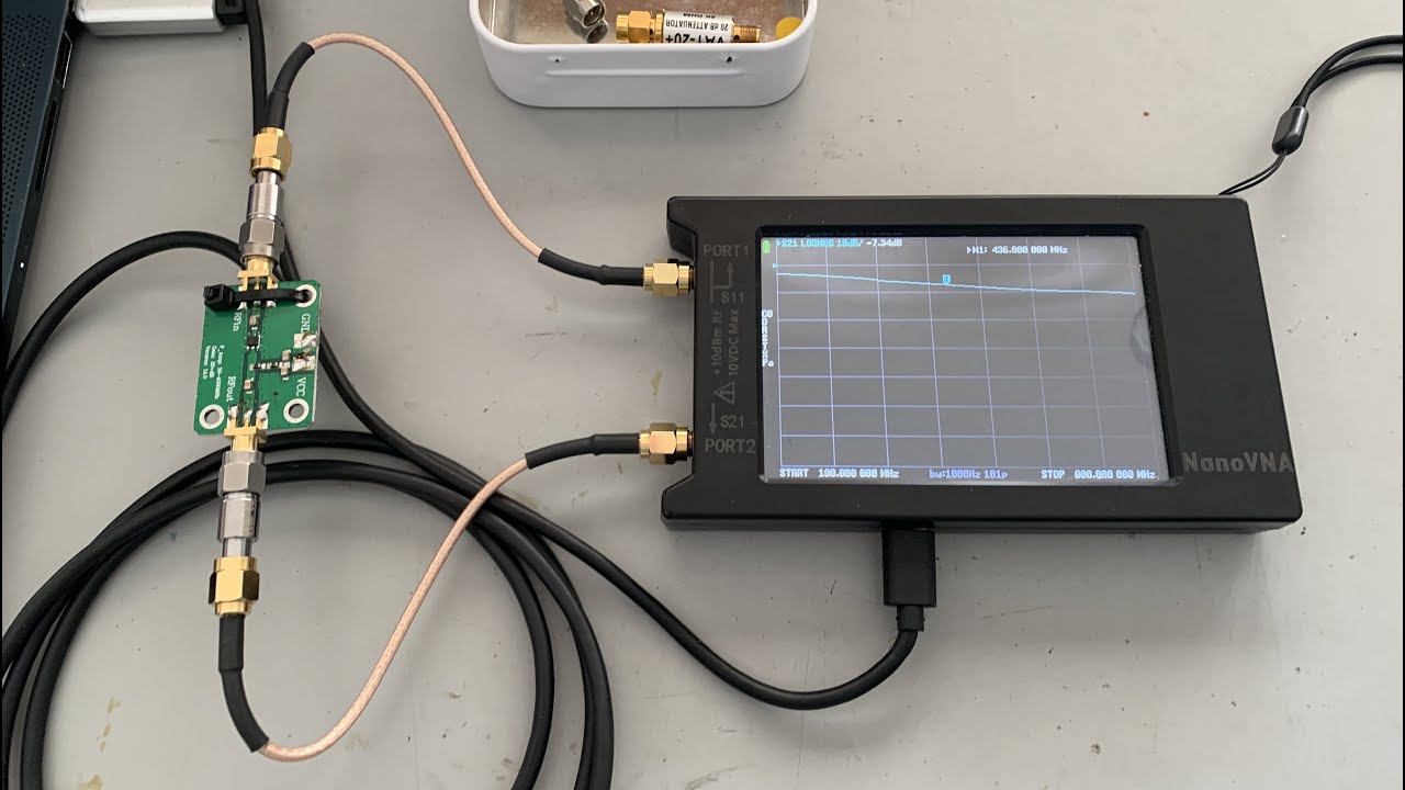 NanoVNA for 433MHz/70cm LNA Testing – Telecommunications