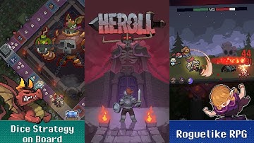 Heroll : Dice Roguelike | Gameplay & Review In 2025 (Android/iOS)