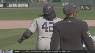 NISHIO HOMERS ON JACKIE ROBINSON DAY!!!!!