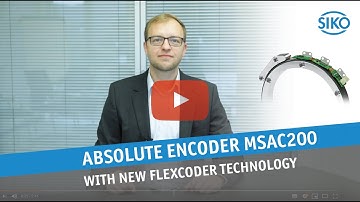 SIKO absolute Encoder MSAC200 -  With new flexCoder Technology