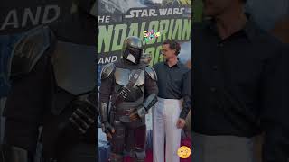 The beginning…#starwars #mandalorianandgrogu #pedropascal #pressmeet