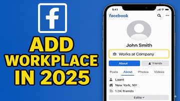 Facebook (How To Add Workplace In 2025)
