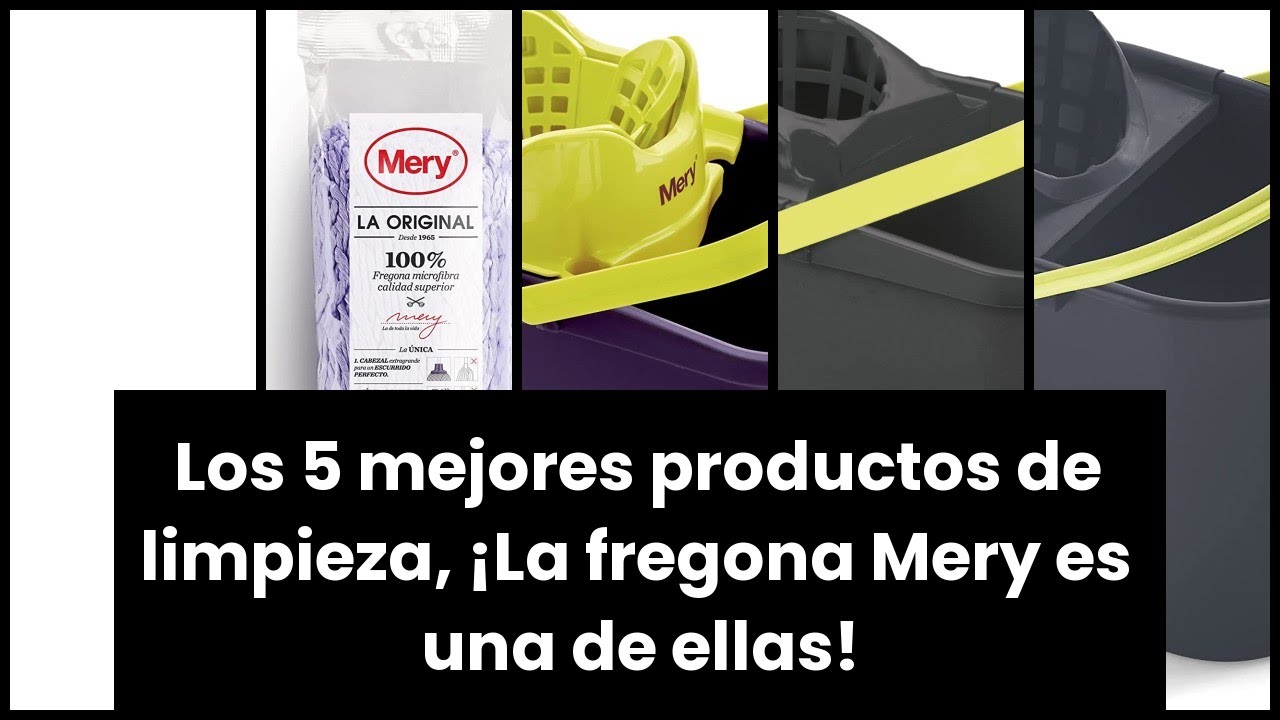 Fregona mery】Los 5 mejores productos de limpieza, ¡La fregona Mery es una  de ellas! 