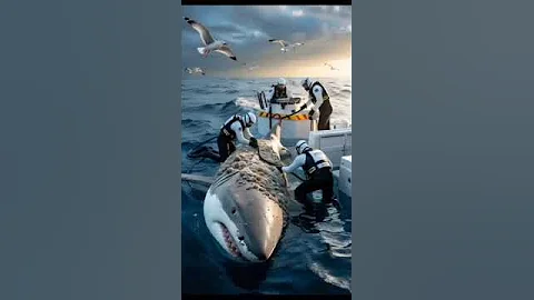 millions of barnacles on shark#rescue #animalrescuevideo #heartwarmingrescue #animalrescuesupporter