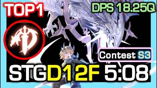 [S3 TOP1] Mystic Knight STG DLB12F 5:08 | DPS 18.25 Quadrillion | STG Contest S3 | DragonNest