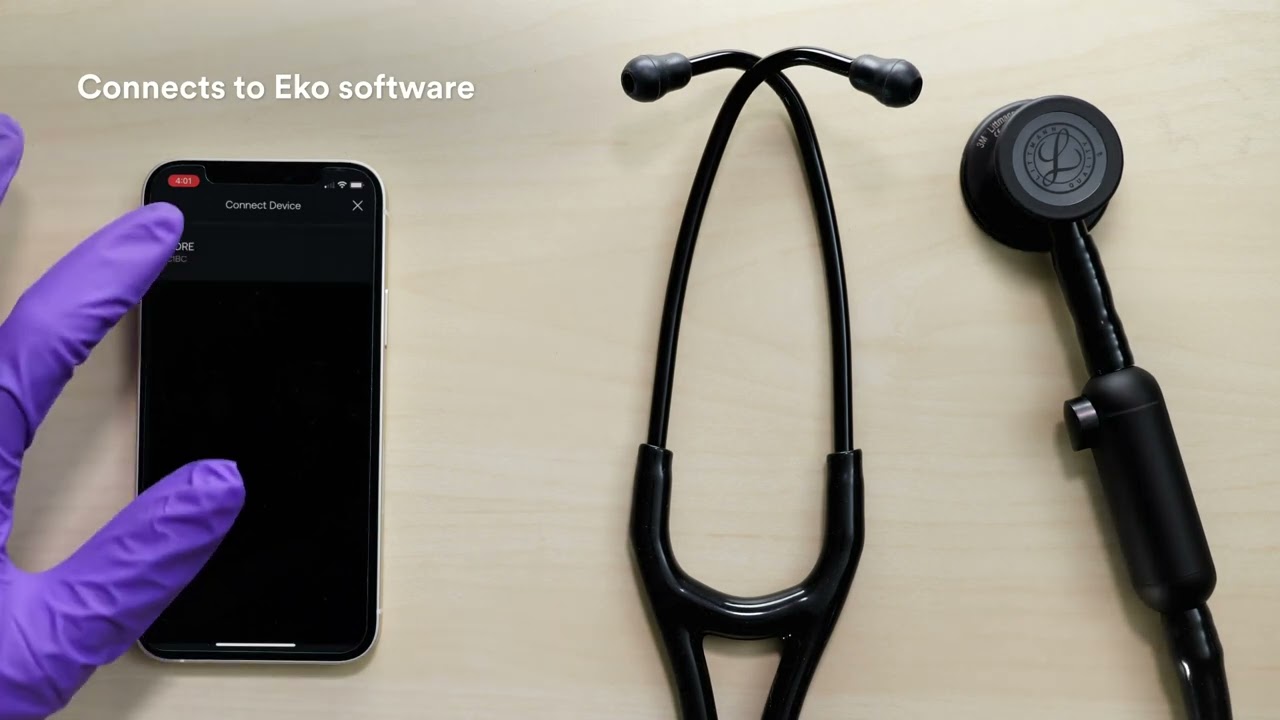 3M™ Littmann® CORE Digital Stethoscope Product Overview & Setup video 