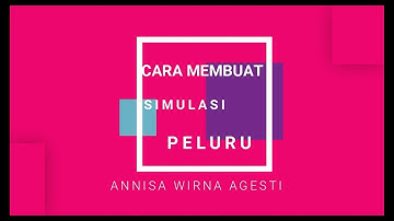 CARA MEMBUAT SIMULASI PELURU MENGGUNAKAN MATLAB OLEH ANNISA WIRNA AGESTI MSP FPK UNIVERSITAS RIAU