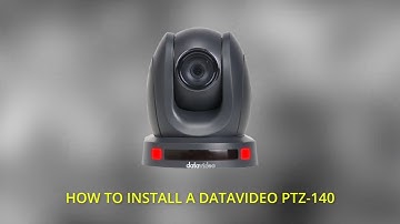 How To Install a DATAVIDEO PTZ Camera PTC-140