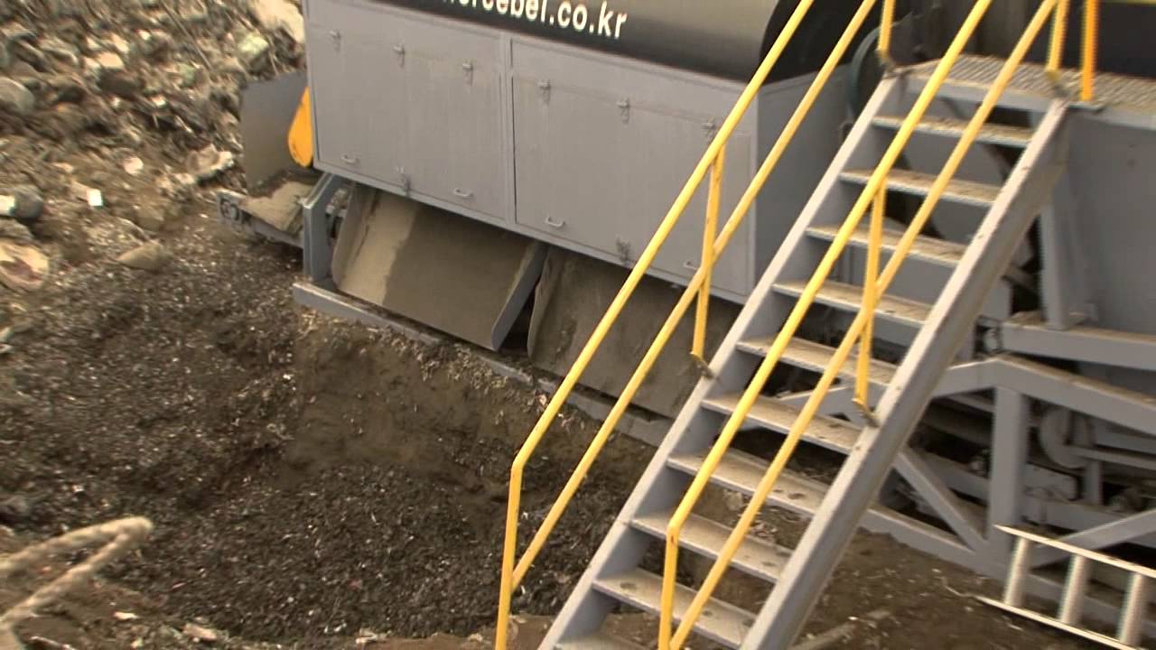 landfill  waste separation + RDF production  - forcebel (English ver.)