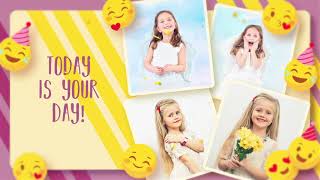 ae project file Happy Birthday templates 24-Video World ||After Effects Project free Download screenshot 5