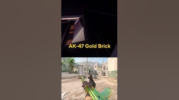 CS2 SKINS LEAKED ?! AK-47 Gold Brick/ AWP Whiteout