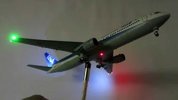 Model B767 exterior lights flashing effect by ATtiny85 controller with Arduino 2