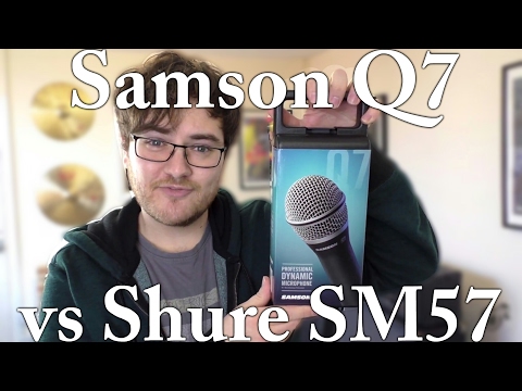 Samson Q7 (£25) vs Shure SM57 (£95) for Guitar