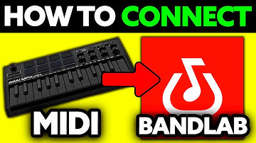 How To Connect Midi to Bandlab (2025) - Step by Step