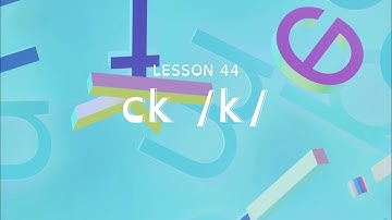 Lesson 44 - ck /k/ - UFLI Foundations Home Practice