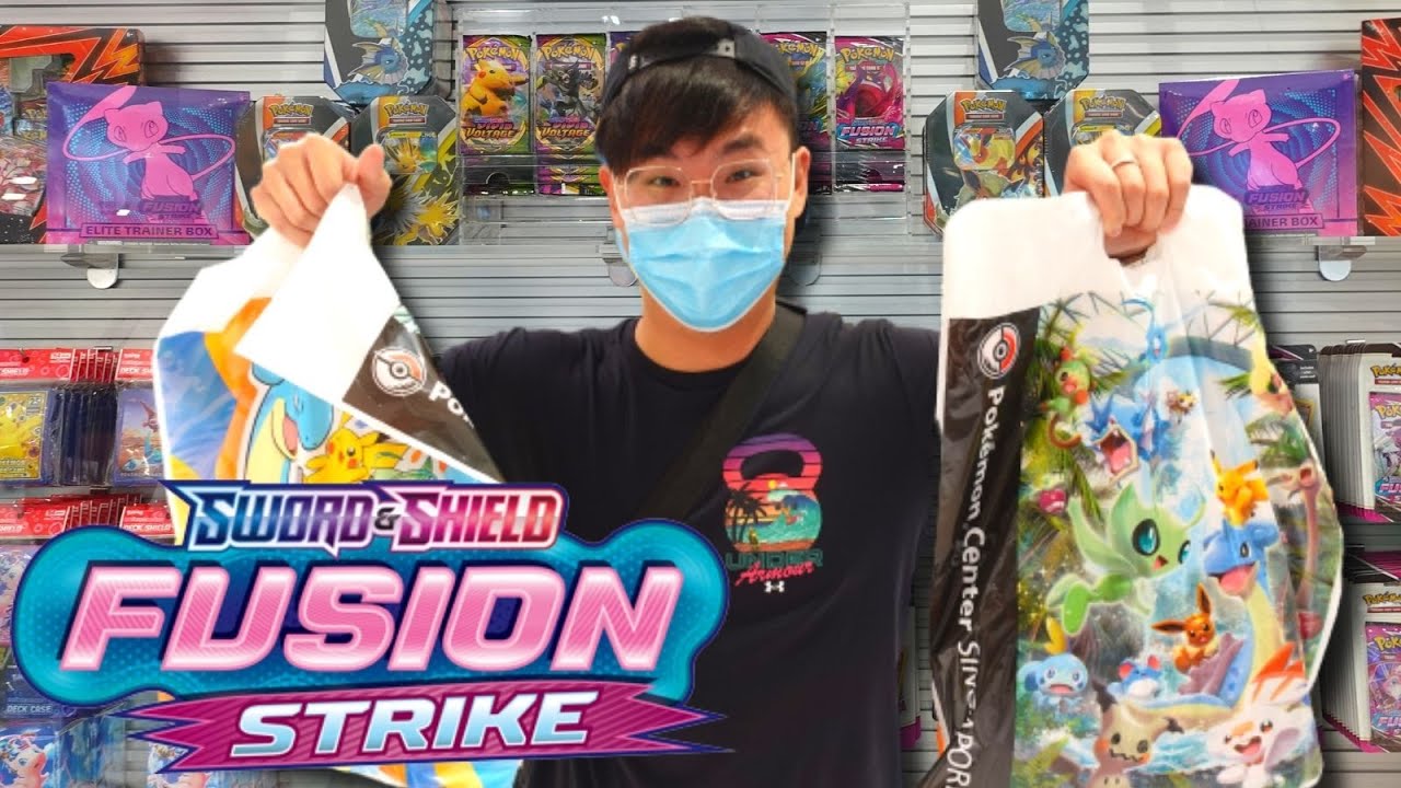 Fusion Strike HYPE In The Pokemon Center