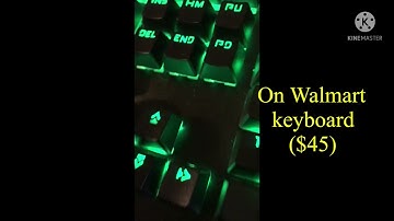 How to change brightness on Walmart onn. gaming keyboard