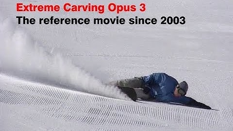 Extreme Carving Opus 3 - High quality - Snowboard carving technique