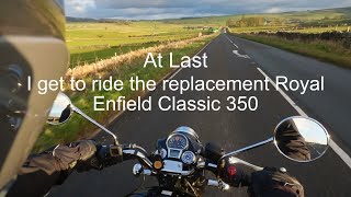 At Last, I get to ride the replacement Royal Enfield Classic 350