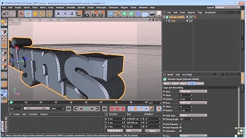 Maxon Cinema 4D R14 Tutorial | Extrude Nurbs
