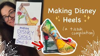 Making Disney Shoes - Tiktok Series Compilation