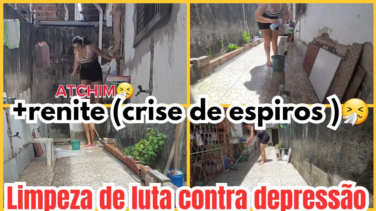 Crise De Espirro No Meio Da Limpeza / Lutando Contra Depressão e Ansiedade @localdafamilia