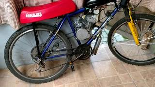 Preparação bicicleta motorizada 80cc carburador 15gt speed