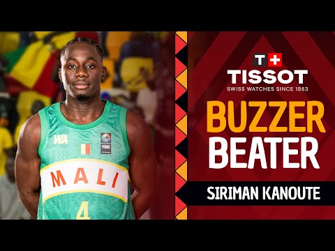 Siriman Strikes at the Buzzer! | 🚨 TISSOT Buzzer Beater | SEN 🇸🇳 vs UGA 🇺🇬 | FIBA AfroBasket 2025