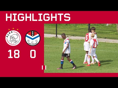 Ajax O15 gaat maar door 🌪🌪 | Highlights Ajax O15 - DCG O15 | Beker