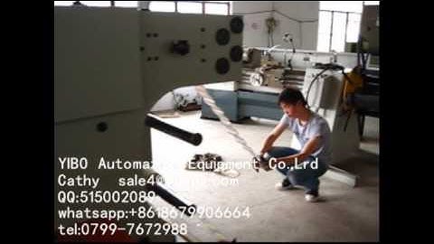 BRJ 600 double layer digital foil winding machine