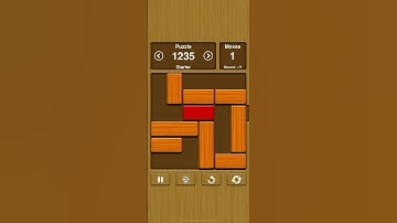 Unblock Me - Puzzle 1233 #games #puzzle #level #gameplay #gaming