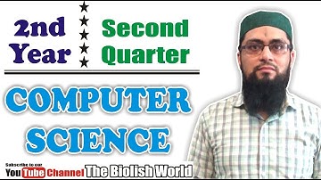 2nd Year Computer Science | 2nd Quarter | Smart Syllabus | ‎@The Biolish World 