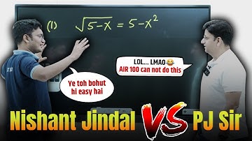 Toughest JEE Advanced Questions | PJ Sir | Nishant Jindal #jee2026 #jee2027 #kota 